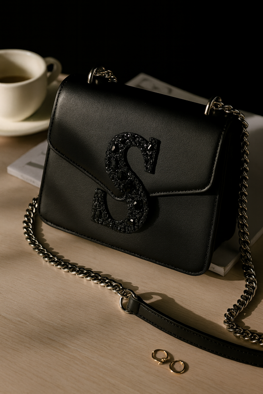 Moon Luxury bag by Sellenes - Handcrafted in Europe with signature Sellenes detailing