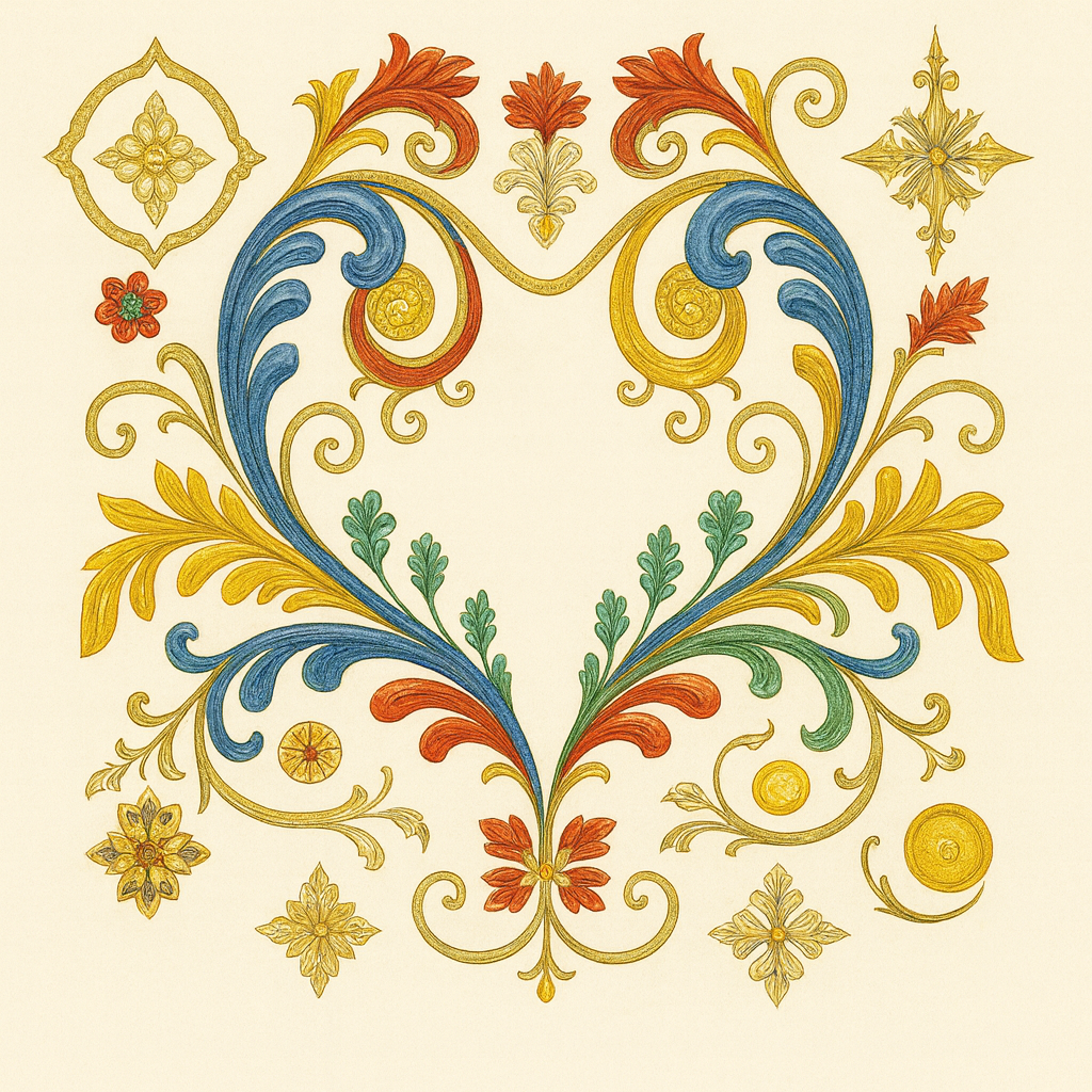 Giardino Segreto- premium silk scraf by Sellenes