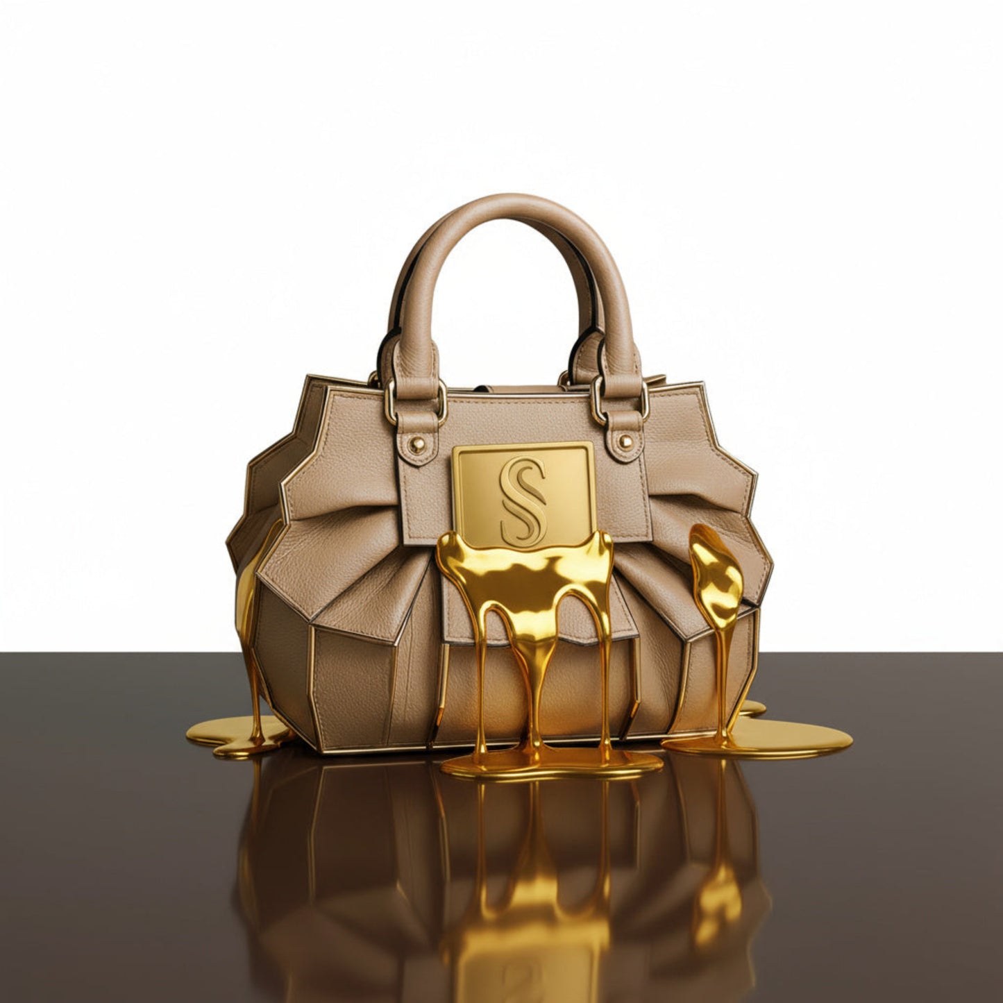 Althea Sellenes luxury structurated bag editorial