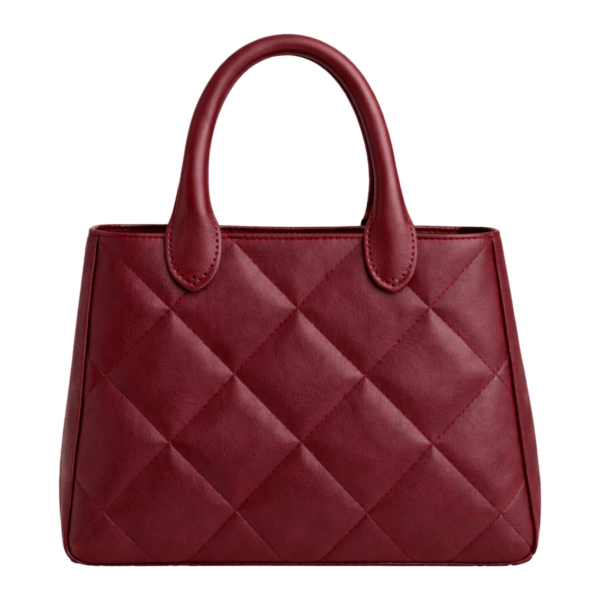 Daly luxury red leather bag with iconic Sellenes charm by Sellenes