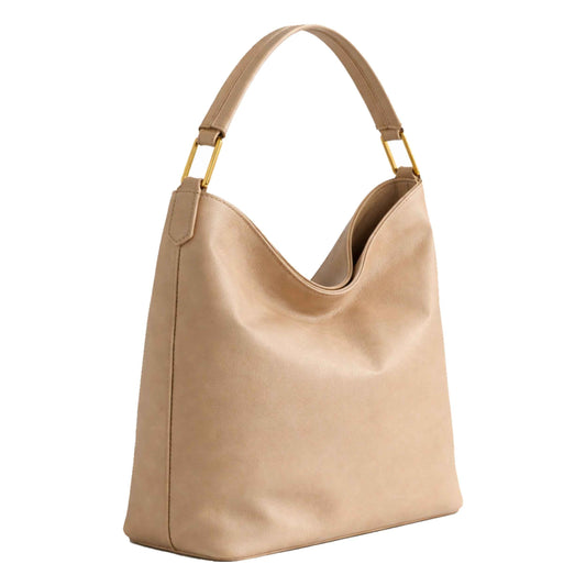 DayIn - Sellenes luxury day handbag made in premium nappa oyster leather