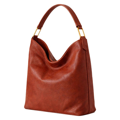 DayIn - Sellenes luxury day handbag made in premium nappa redskin leather