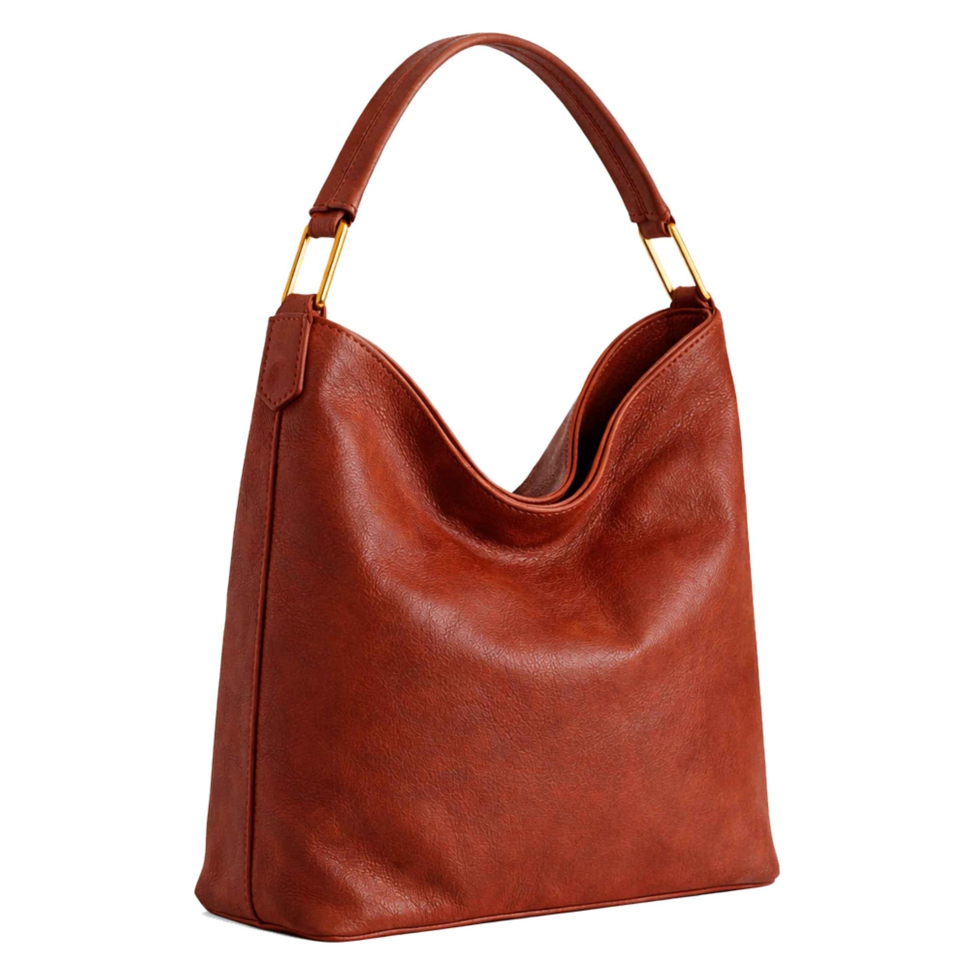 DayIn by Sellenes - elegant hobo bag made in premium nappa leather ,handcrafted in limited edition