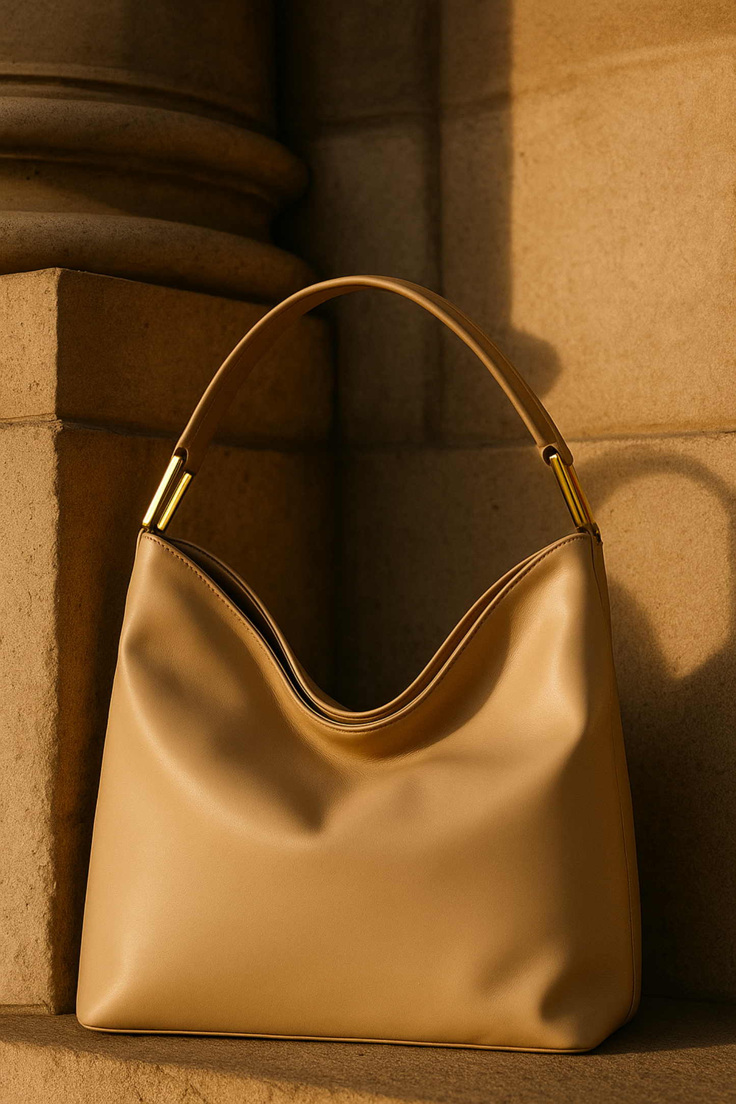 DayIn beige limited edition luxury handbag