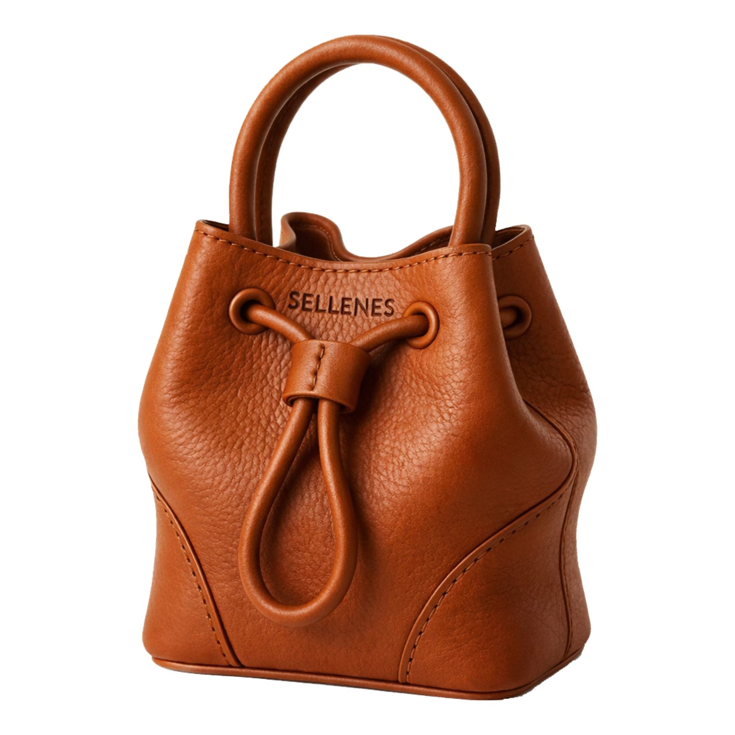 Dora Bucket By Sellenes - small luxury handbag , handcrafted in Europe in limited series