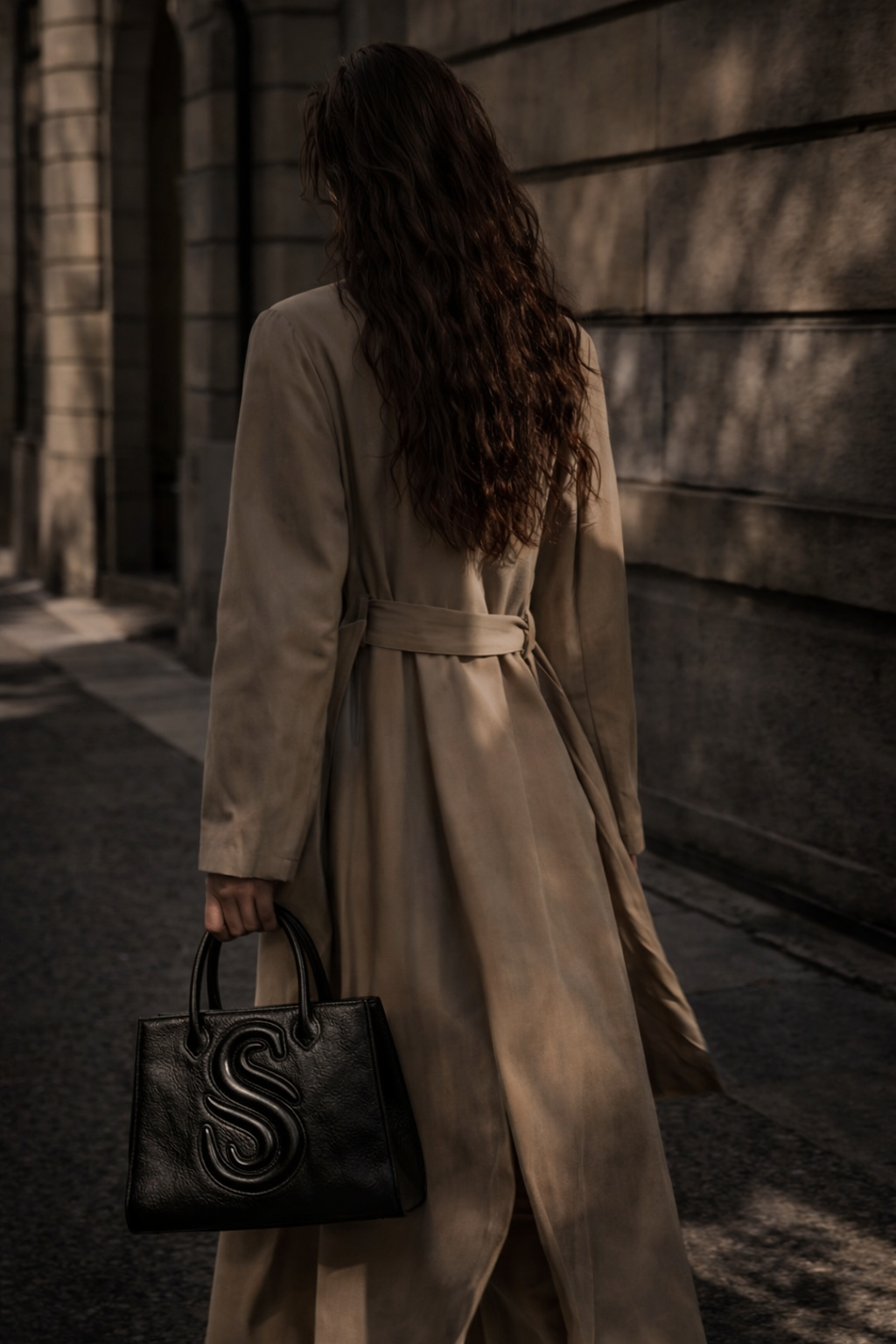 Sally Black - luxury leather bag by Sellenes