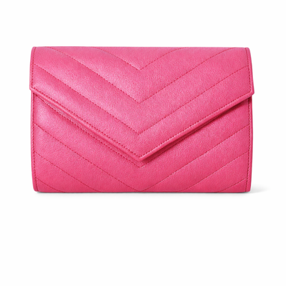 Sellenes - Val Summer pink luxury clutch