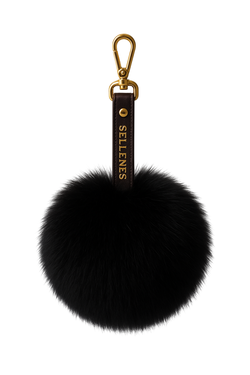 Porte-clés en fourrure de Sellenes