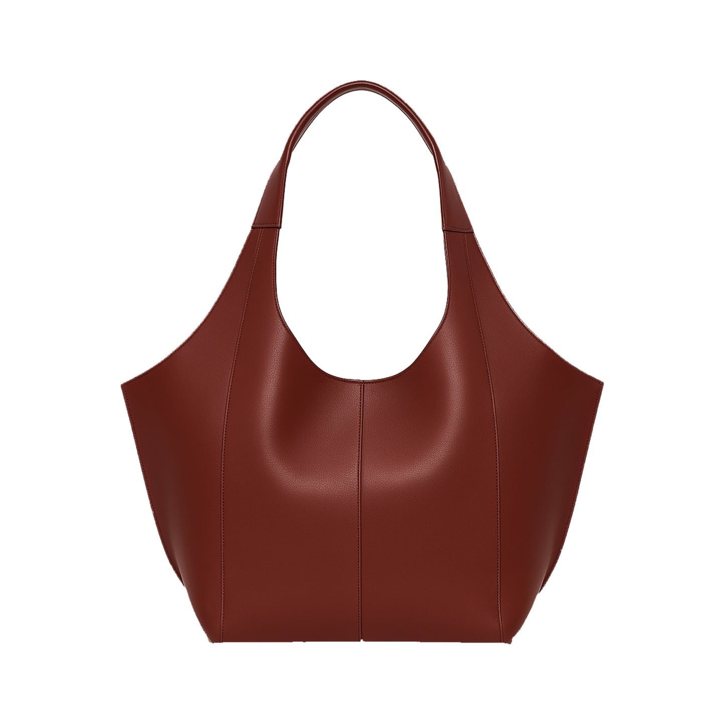 The Tote - luxury red leather tote bag