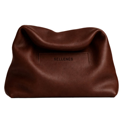 The Sack by Sellenes - luxury wine leather handbag, unique design, handcrafted in Europe in limited edition