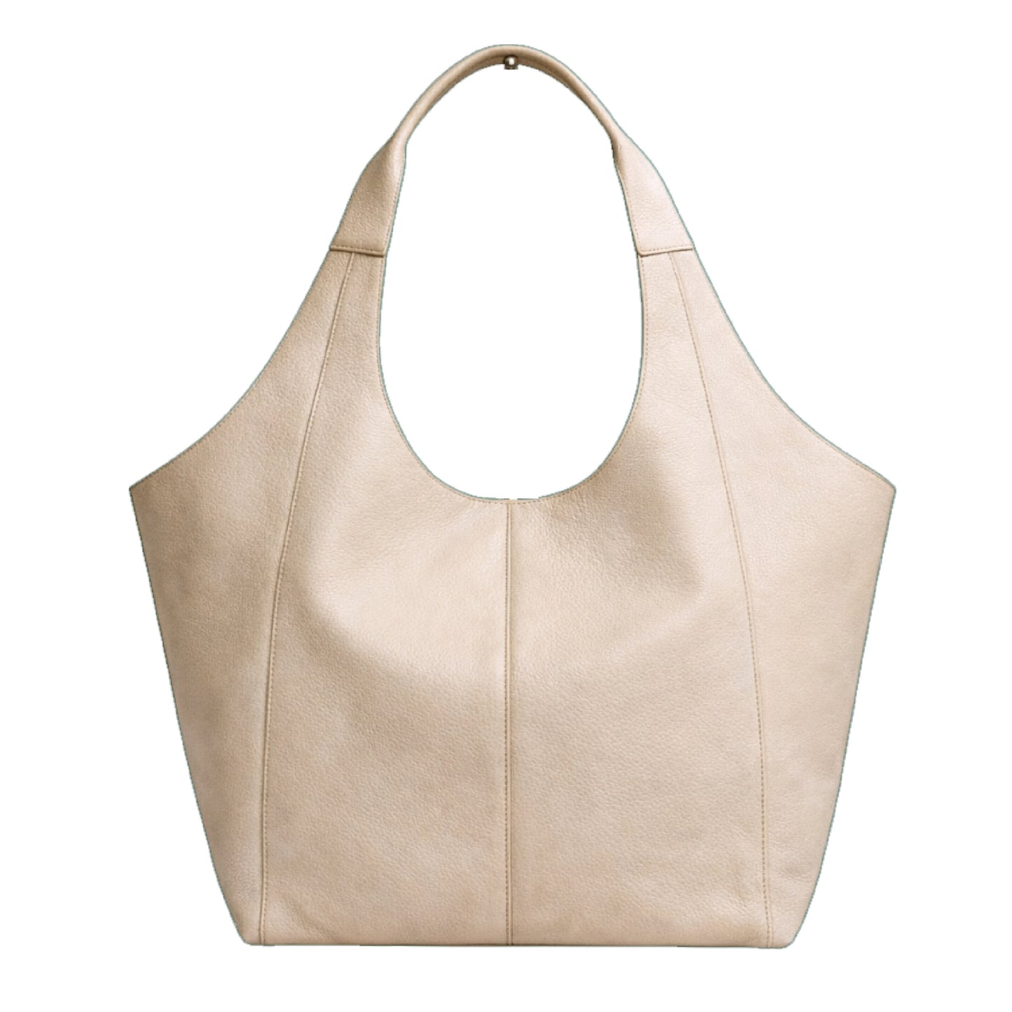 Sellenes - The Tote Oyster front view - luxury tote bag