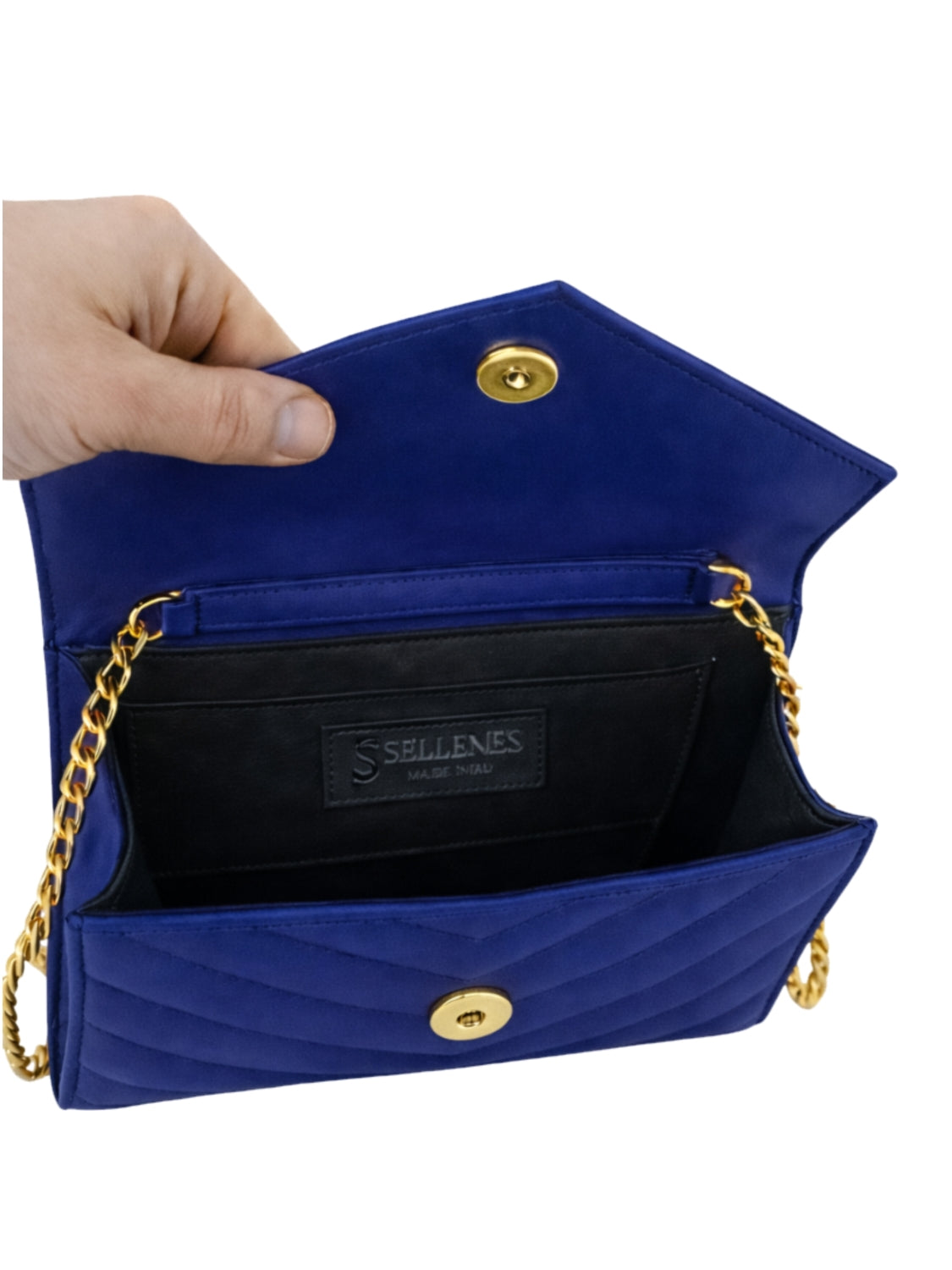 Val The Blue Gift Clutch