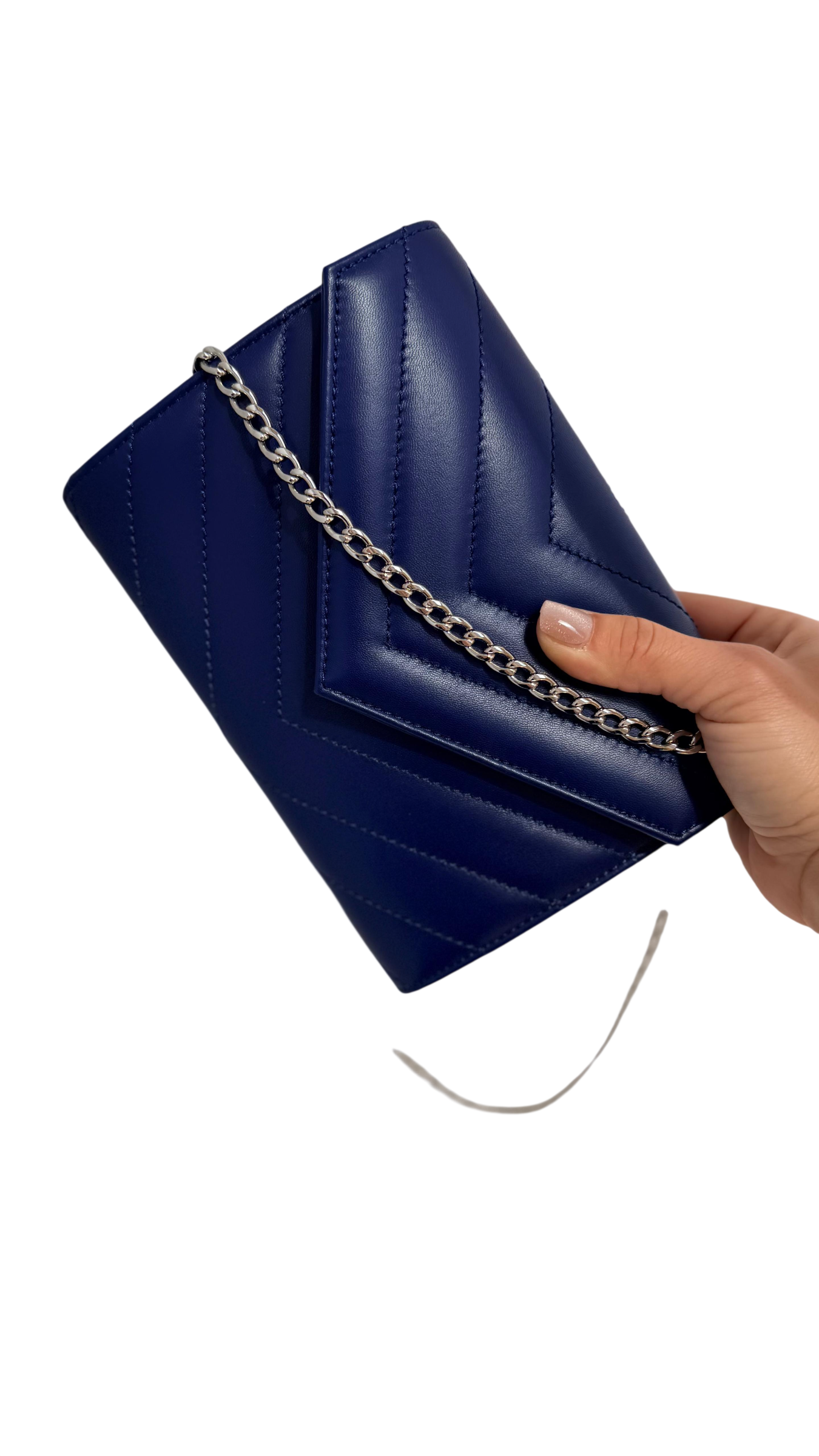 Val The Blue Gift Clutch