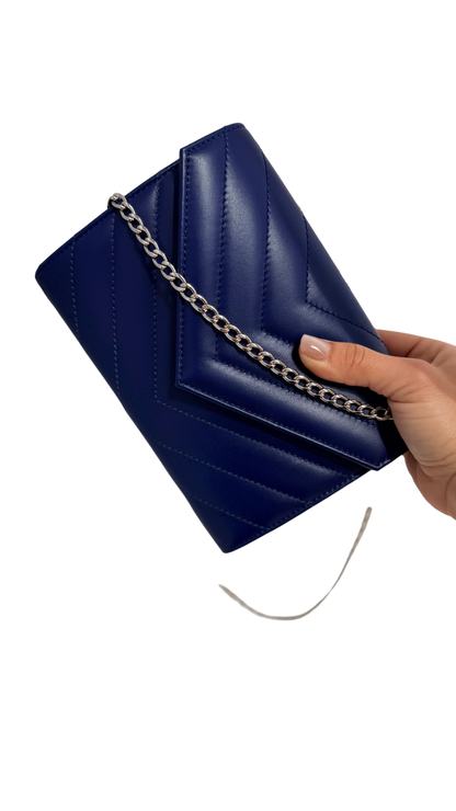 Val The Blue Gift Clutch