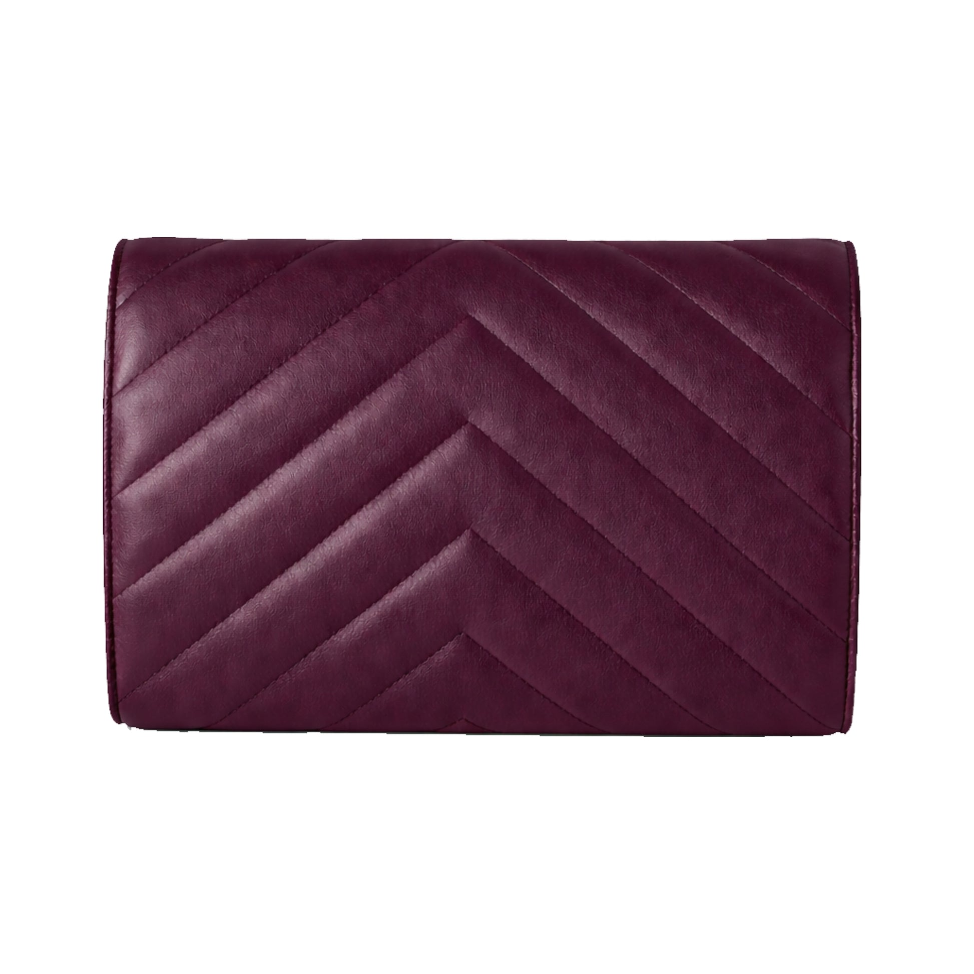 Val Clutch Wine - leather clutch by Sellenes