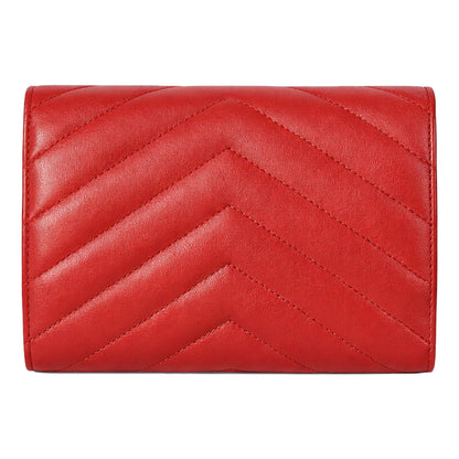 Val Red Clutch Back view