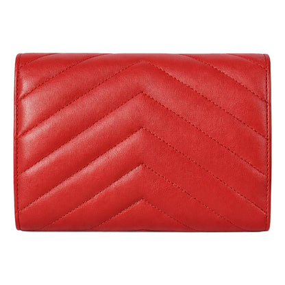 Val Red Clutch Back view