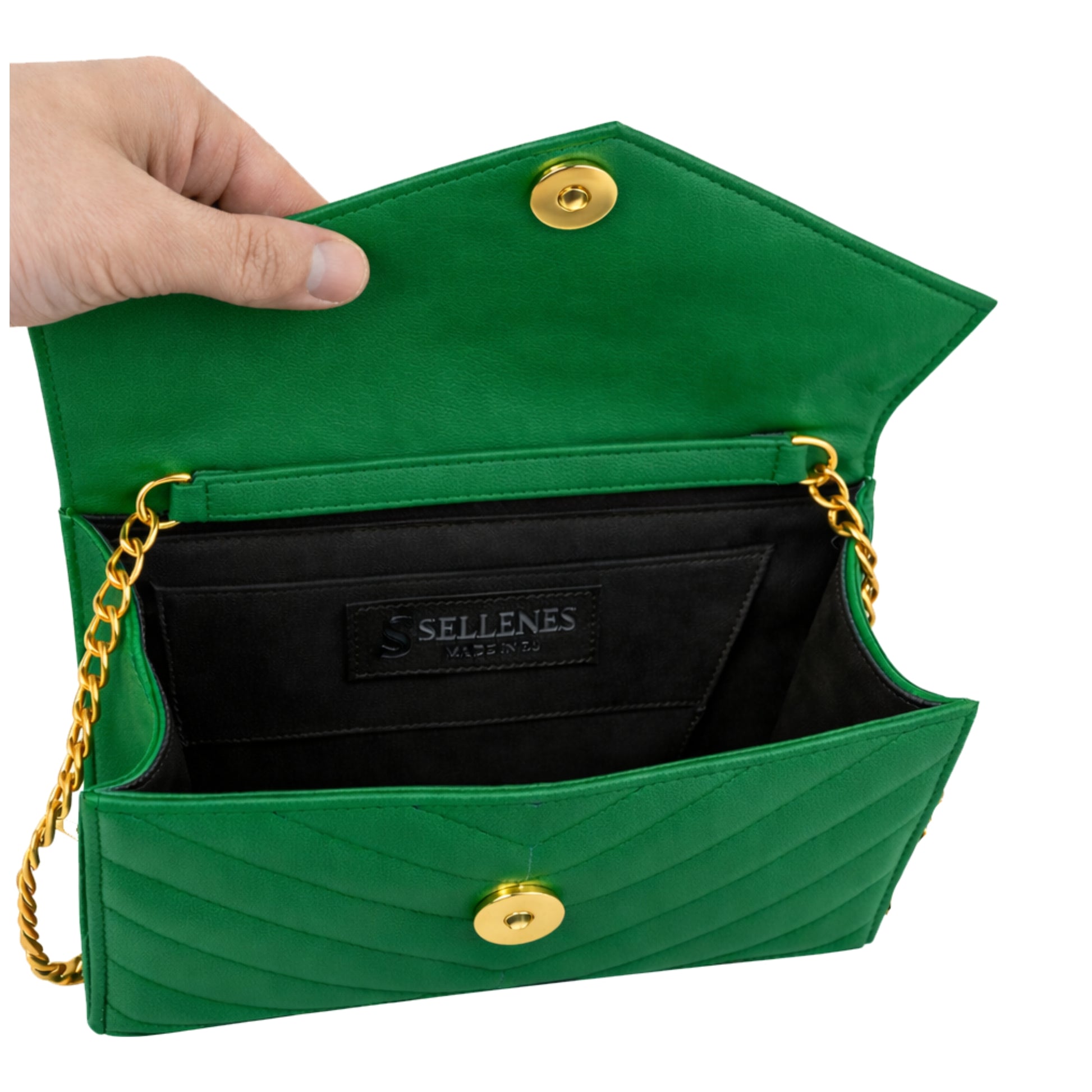 Sellenes Val Summer Cutch - summer edition - green