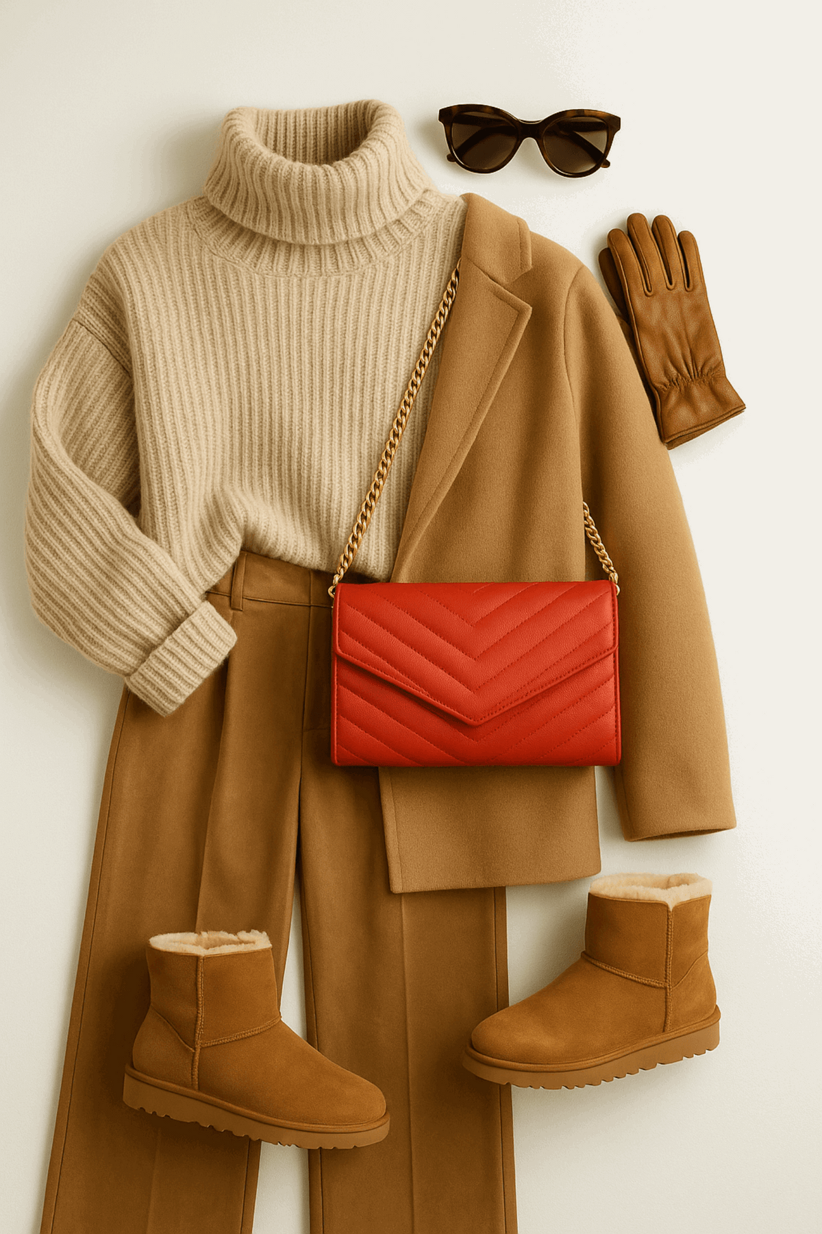 Val The Red Clutch outfit FW