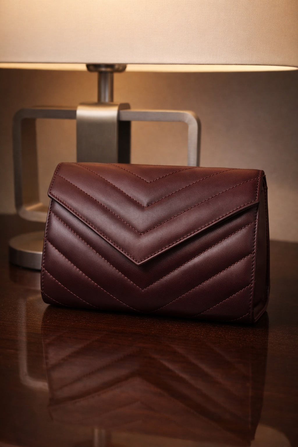 Val Wine Gift Clutch lifestyle — limited edition luxury clutch Sellenes