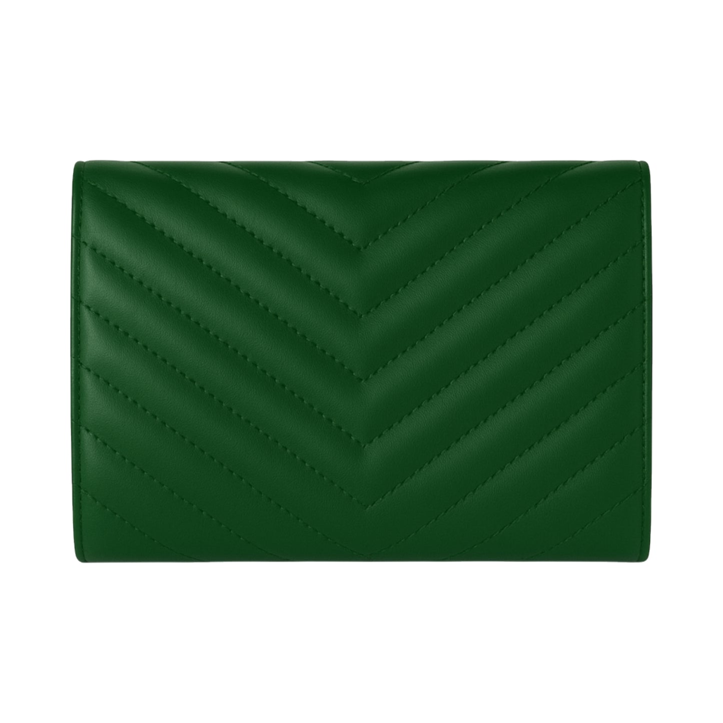 Valey Slim luxury green clutch