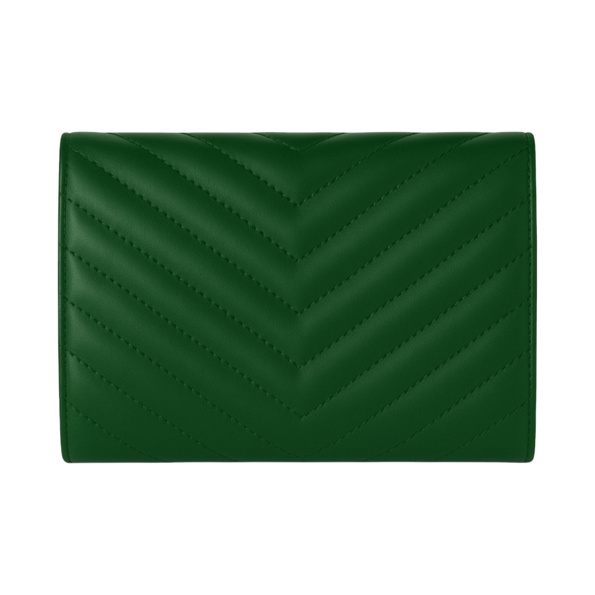 Valey Slim luxury green clutch